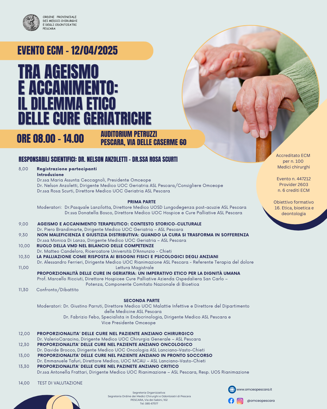 Clicca per accedere all'articolo TRA AGEISMO E ACCANIMENTO: IL DILEMMA ETICO DELLE CURE GERIATRICHE
