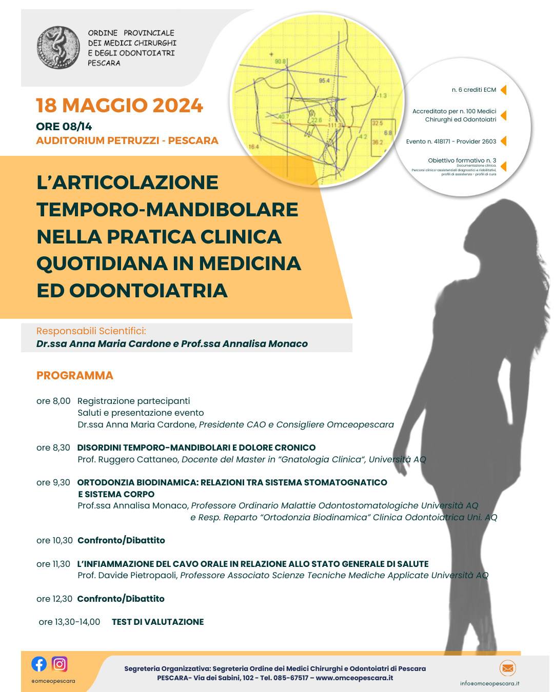 Clicca per accedere all'articolo L’articolazione temporo-mandibolare nella pratica clinica quotidiana in medicina ed odontoiatria