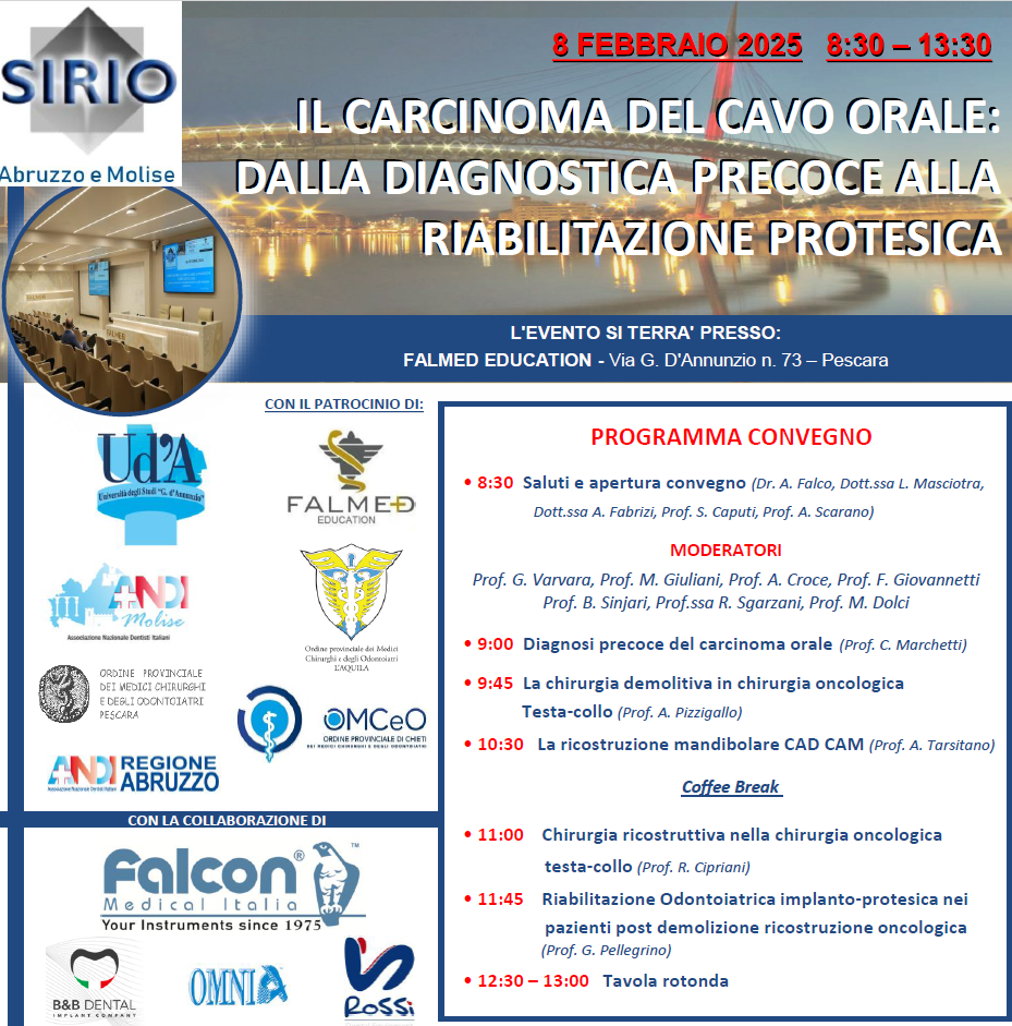 Clicca per accedere all'articolo IL CARCINOMA DEL CAVO ORALE: DALLA DIAGNOSTICA PRECOCE ALLA RIABILITAZIONE PROTESICA