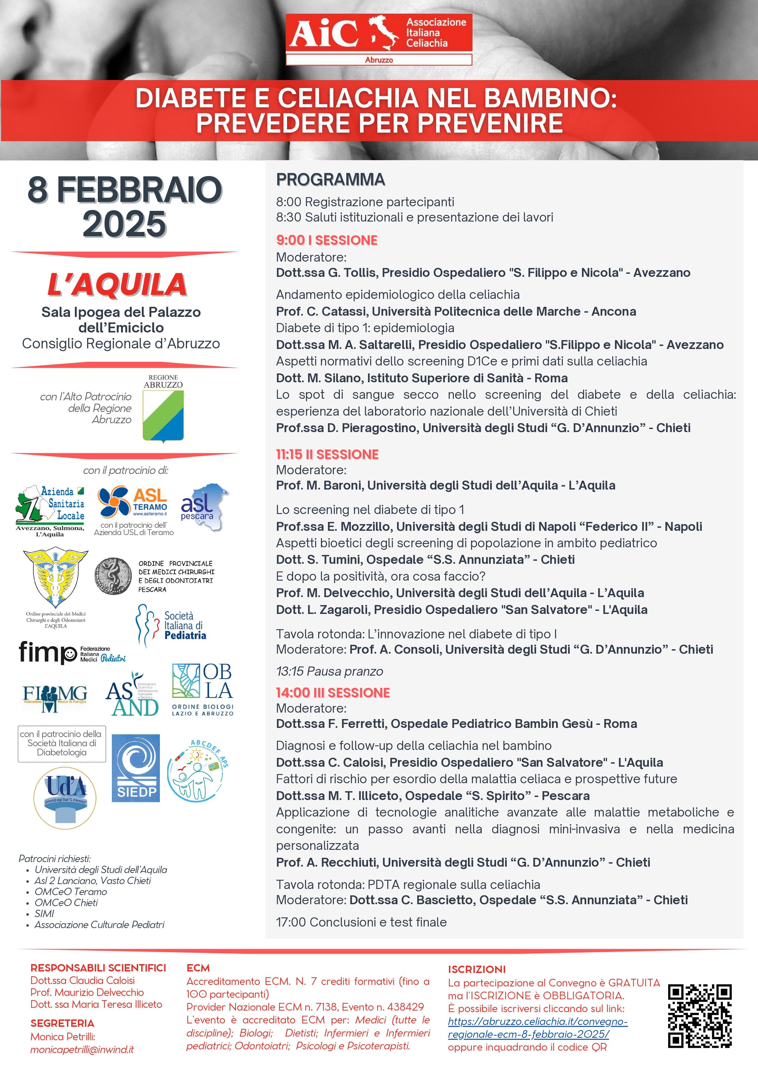Clicca per accedere all'articolo DIABETE E CELIACHIA NEL BAMBINO: PREVEDERE PER PREVENIRE