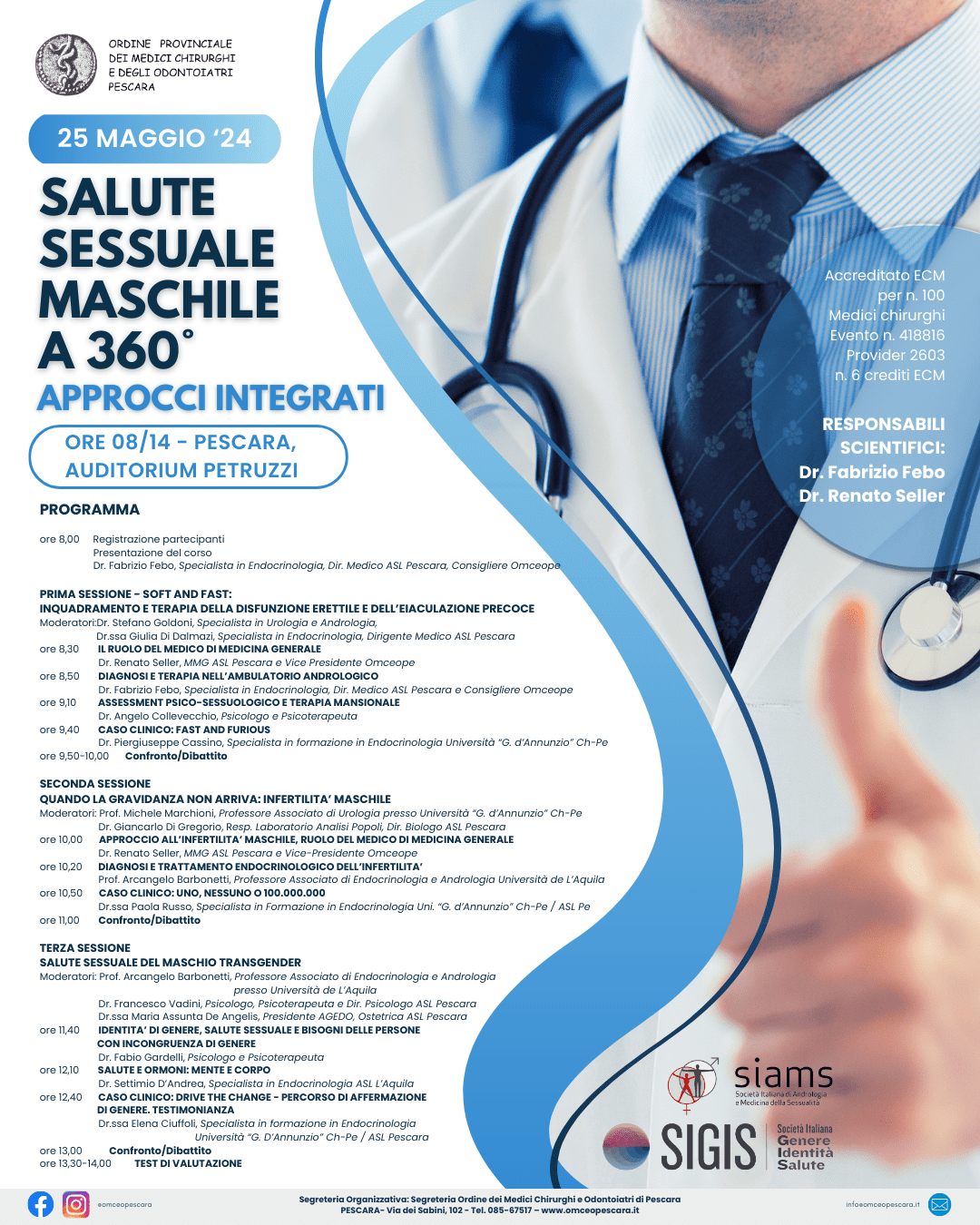 Clicca per accedere all'articolo SALUTE SESSUALE MASCHILE A 360° - APPROCCI INTEGRATI
