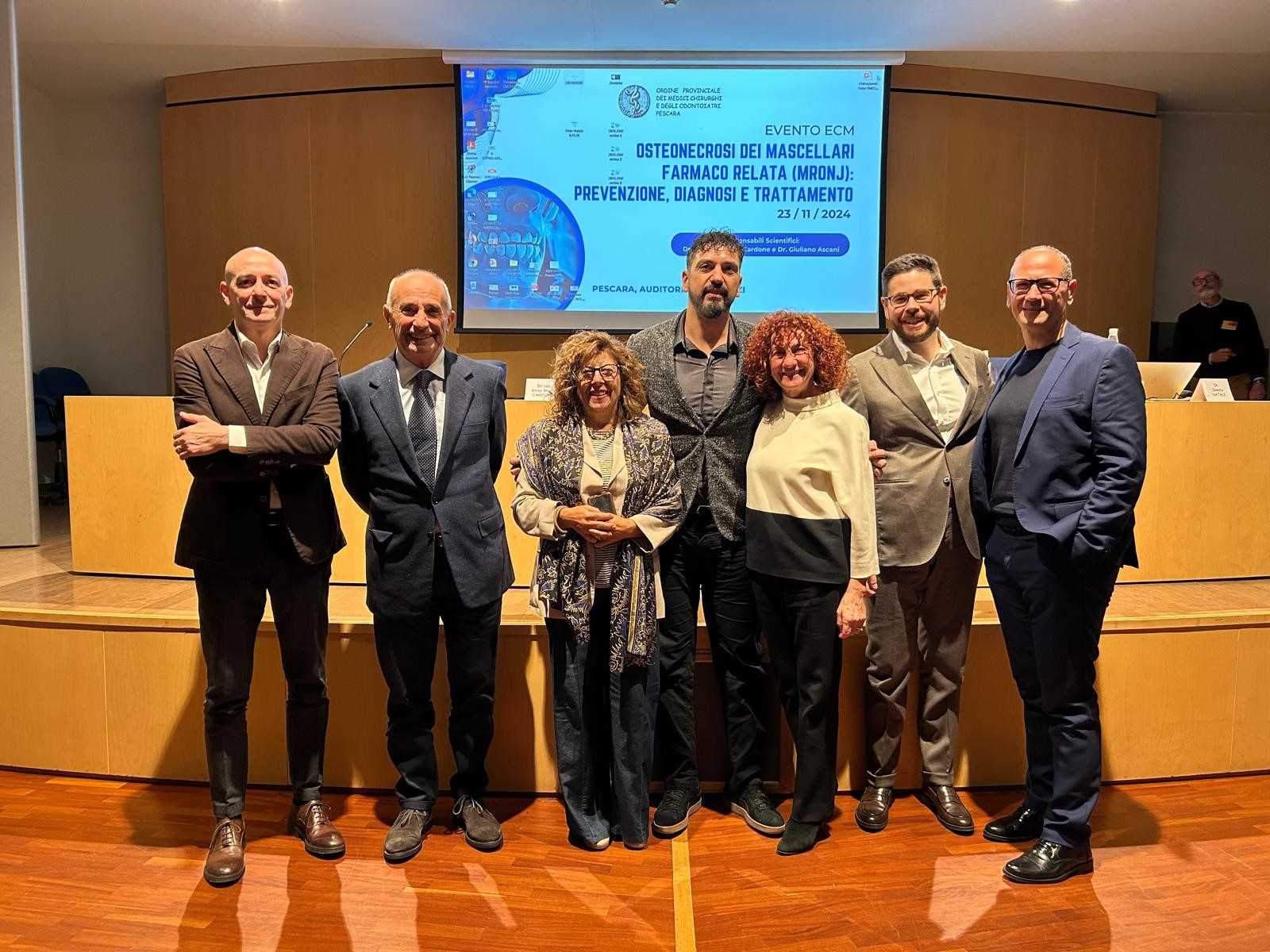 Clicca per accedere all'articolo Osteonecrosi dei Mascellari Farmaco Relata (MRONJ): i risultati del convegno