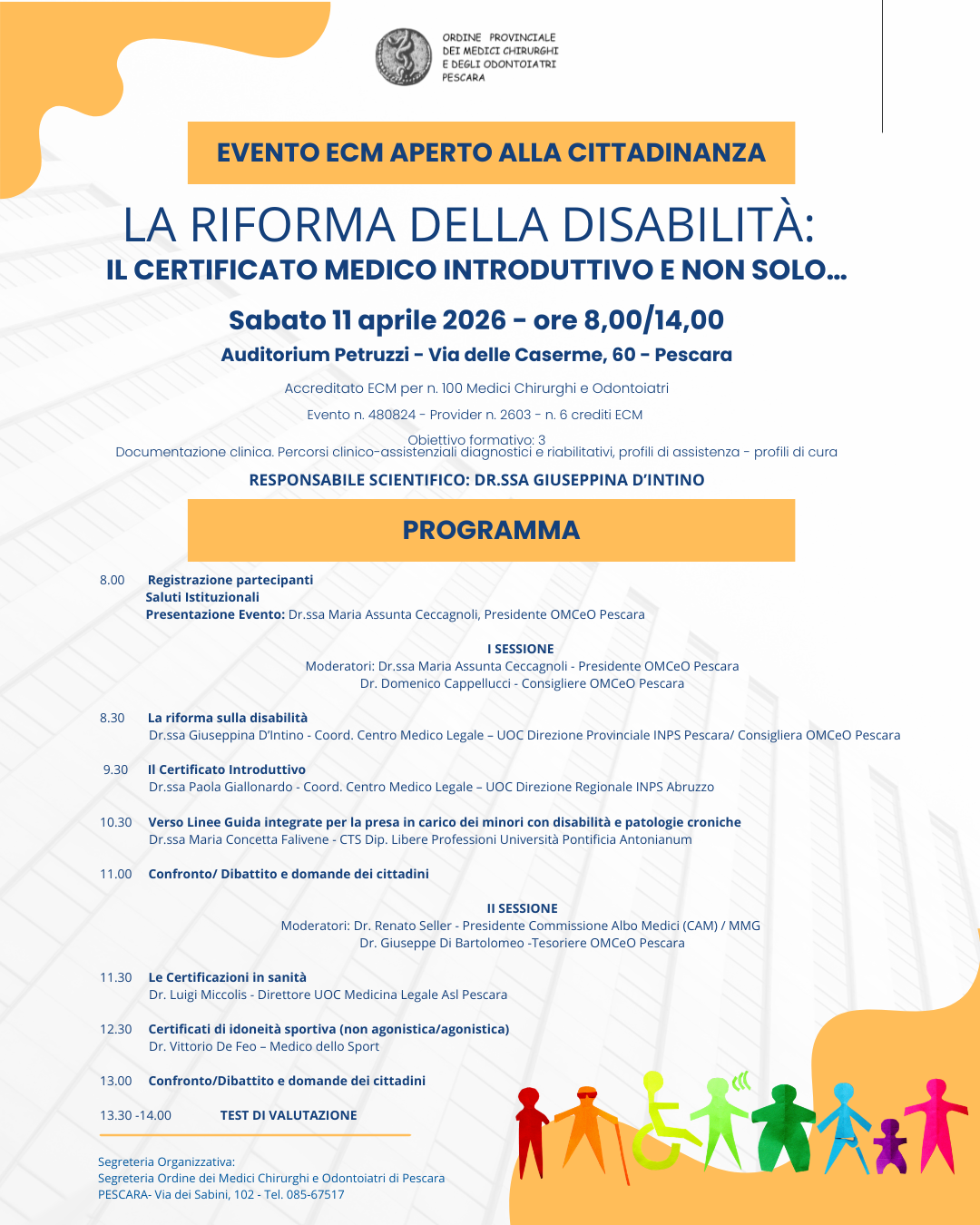 Clicca per accedere all'articolo LA RIFORMA DELLA DISABILITA': IL CERTIFICATO MEDICO INTRODUTTIVO E NON SOLO...